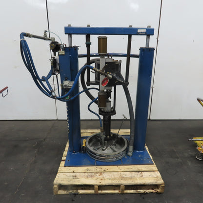 Nordson 1018488 B BU Bulk Unloader Pneumatic Drum Pump Assembly