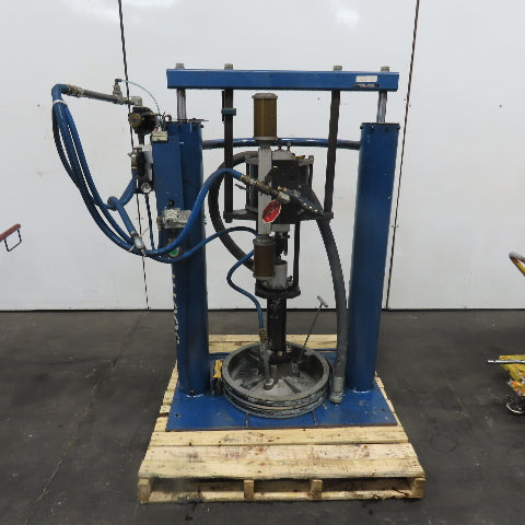 Nordson 1018488 B BU Bulk Unloader Pneumatic Drum Pump Assembly