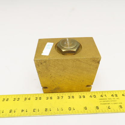 Vickers ADV1-16V-12H-100 Screw In Cartridge Accumulator Dump Valve