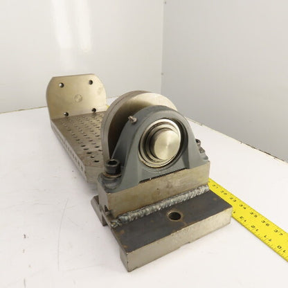 18" x 8" Jig Trunnion Fixture Setup Workholding Plate 137 Threaded Holes
