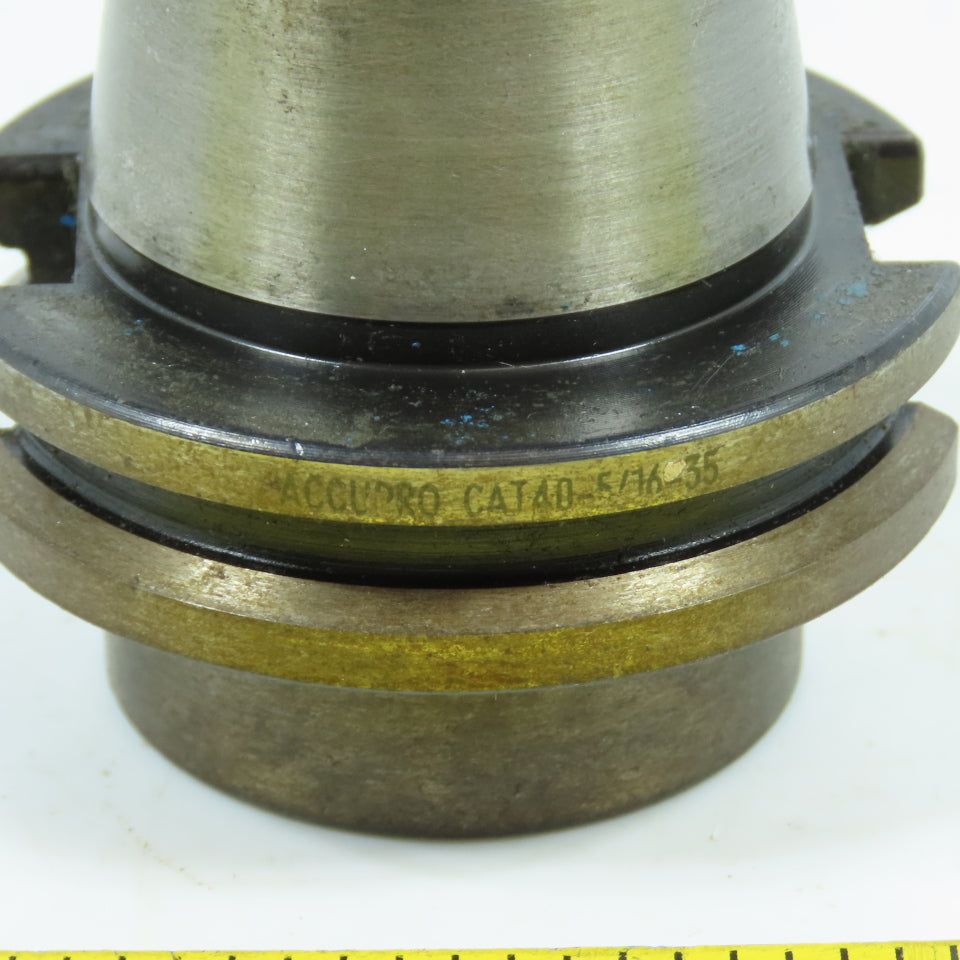 Accupro CAT40-5/16-35 CAT 40 Coolant Thru Tool Holder 5/16" ID