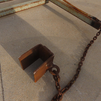 American Wire Rope & Sling 500LBS 6-Point Lifting Spreader Bar Beam 144"L