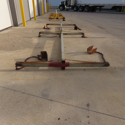 American Wire Rope & Sling 500LBS 6-Point Lifting Spreader Bar Beam 144"L