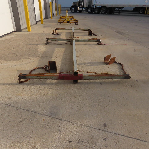 American Wire Rope & Sling 500LBS 6-Point Lifting Spreader Bar Beam 144"L