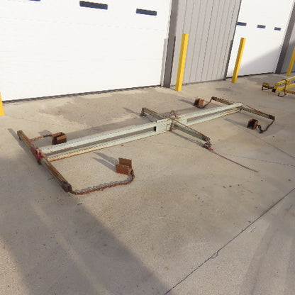 American Wire Rope & Sling 500LBS 6-Point Lifting Spreader Bar Beam 144"L