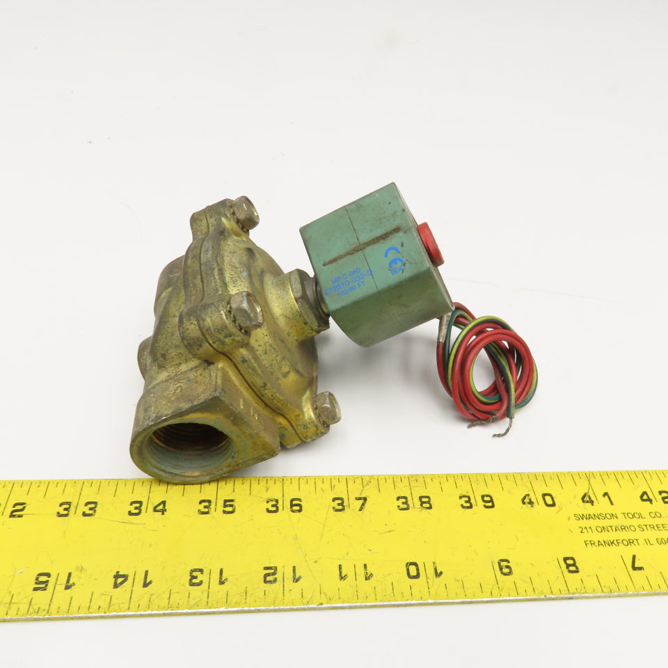 ASCO 1" NPT Solenoid Valve 120V 60Hz