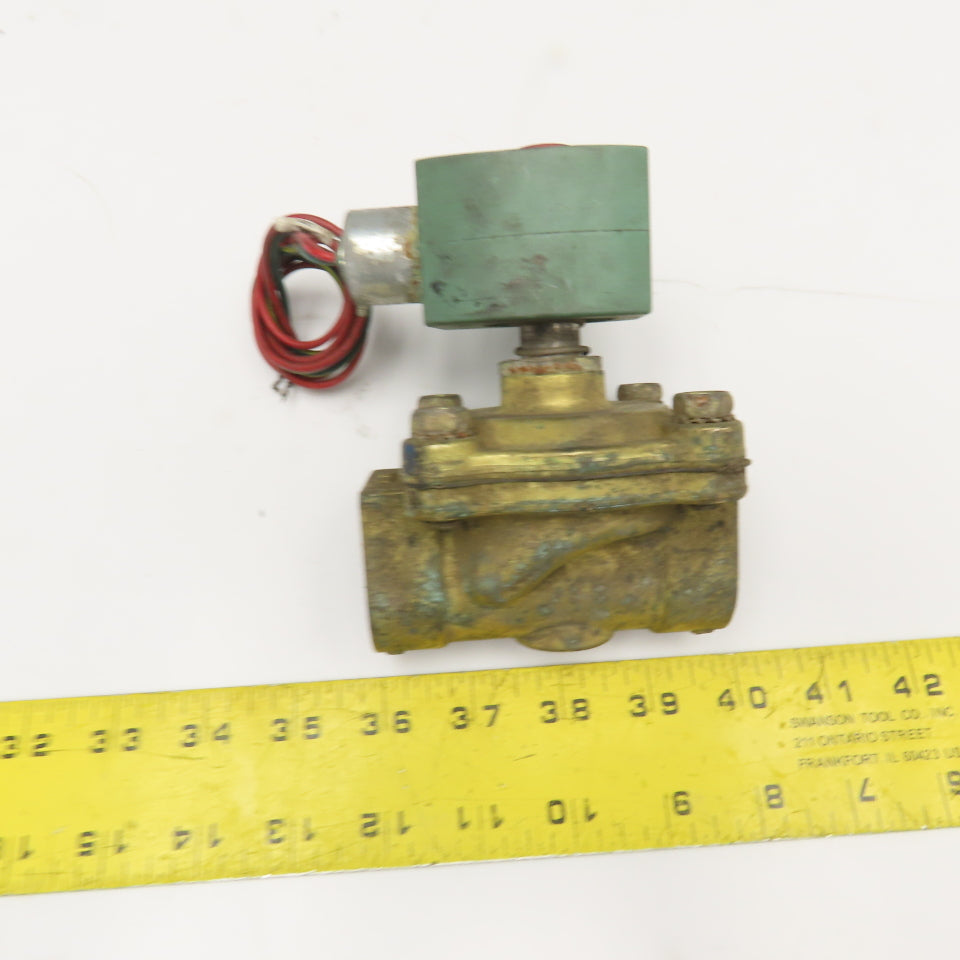 ASCO 1" NPT Solenoid Valve 120V 60Hz