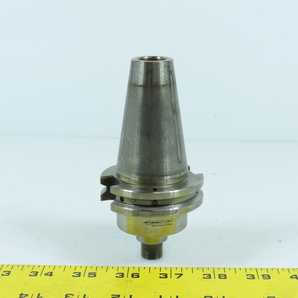 Accupro CAT40-ER11-2.50" CAT 40 Coolant Thru Tool Holder ER11 2.50"
