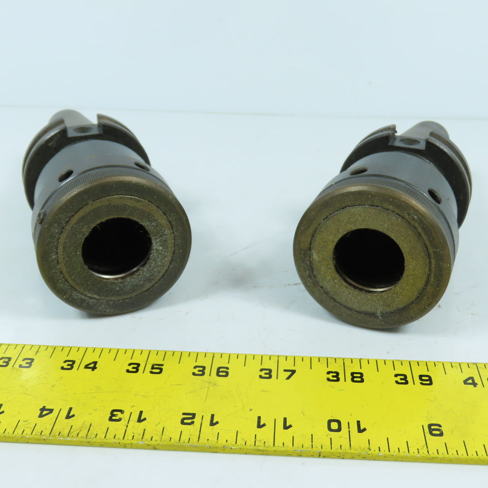 Kennametal CV40TG100400 CAT40 Coolant Thru Single Angle Collet Chuck Lot Of 2