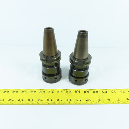 Kennametal CV40TG100400 CAT40 Coolant Thru Single Angle Collet Chuck Lot Of 2