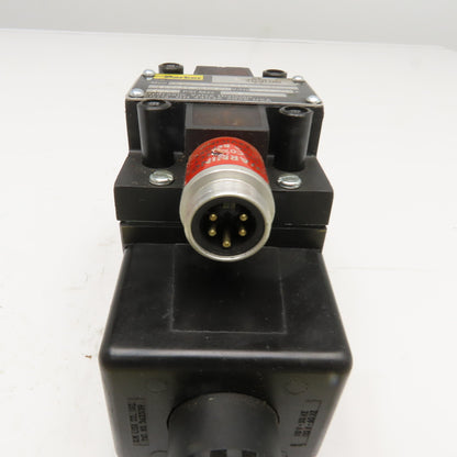 Parker D3W1CNYCF56 5/3 Position Closed Center Hydraulic Valve 110/120V Coil