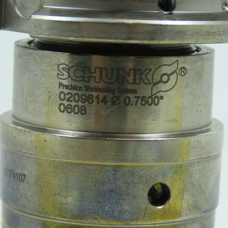 Schunk 209614 SINO-R Coolant Thru Expansion Tool Holder CAT40 3/4" x 78mm
