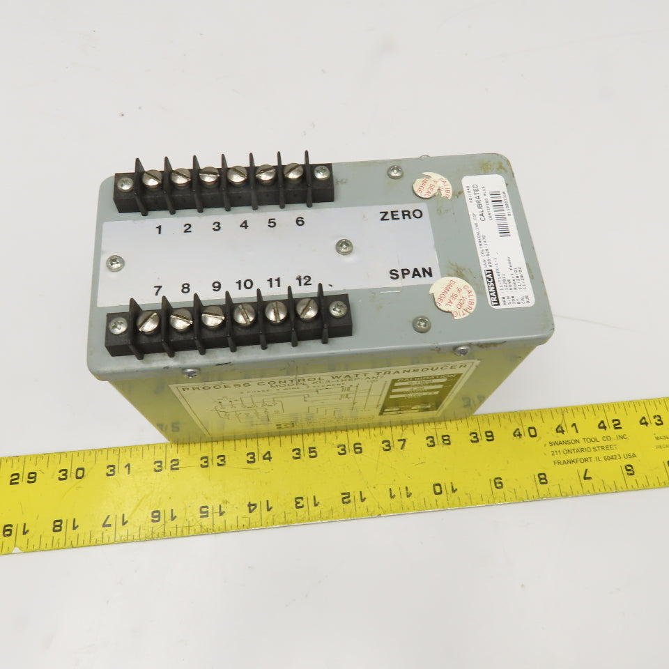 Scientific Columbus XL3-1K5P-AN7 Process Control Watt Transducer 0-1000W 120V