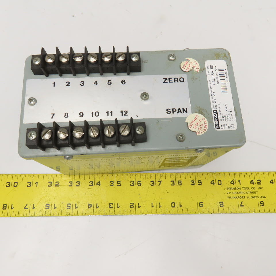 Scientific Columbus XL3-1K5P-AN7 Process Control Watt Transducer 0-1000W 120V