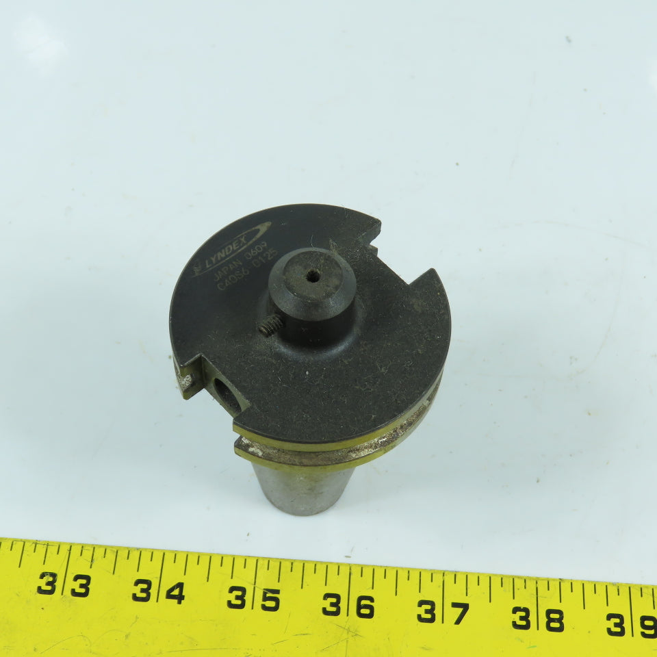 Lyndex C40S6-0125 CAT40 Coolant Thru (1/8") 0.125" End Mill Tool Holder 1.38" Pr