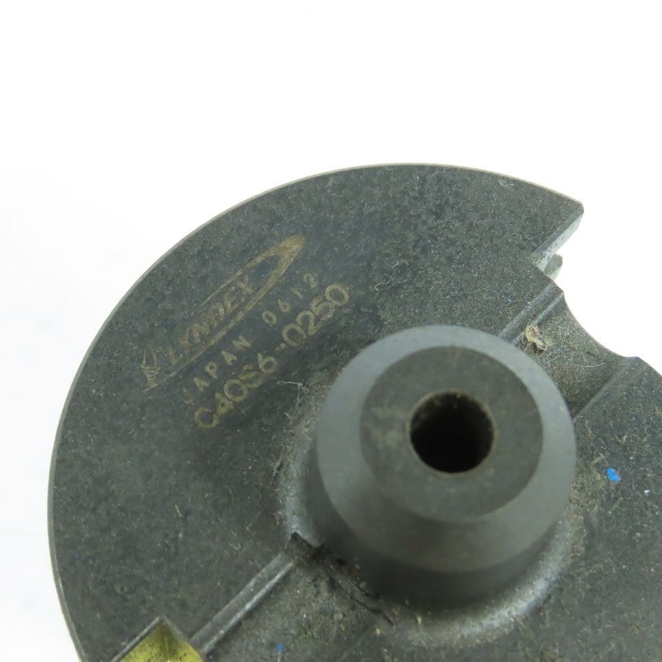 Lyndex C40S6-0250 CAT40 Coolant Thru (1/4") 0.250" End Mill Tool Holder