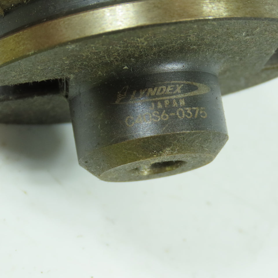 Lyndex C40S6-0375 CAT40 Coolant Thru (3/8") 0.375" End Mill Tool Holder