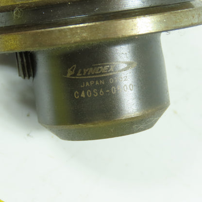 Lyndex C40S6-0500 CAT40 Coolant Thru (1/2") 0.500" End Mill Tool Holder