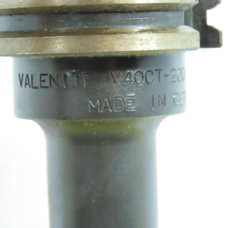 Valenite V40CT-20DA-40 CAT40 Coolant Thru Collet Chuck Tool Holder 7/16"