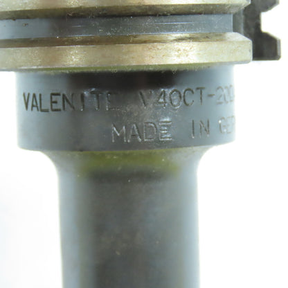 Valenite V40CT-20DA-40 CAT40 Coolant Thru Collet Chuck Tool Holder 7/16"