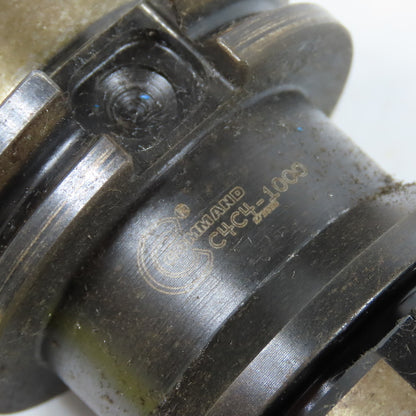 Command C4C4-1000 CAT40 Coolant Thru Collet Chuck Tool Holder 1.00" ID 3" Proj