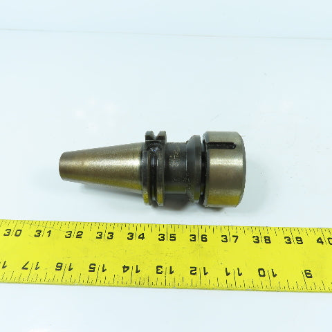 Command C4C4-1000 CAT40 Coolant Thru Collet Chuck Tool Holder 1.00" ID 3" Proj