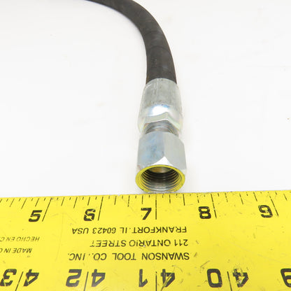 Parker 1/2" (-8) JIC Female Swivel Ends Hose Assembly 4000PSI 30"