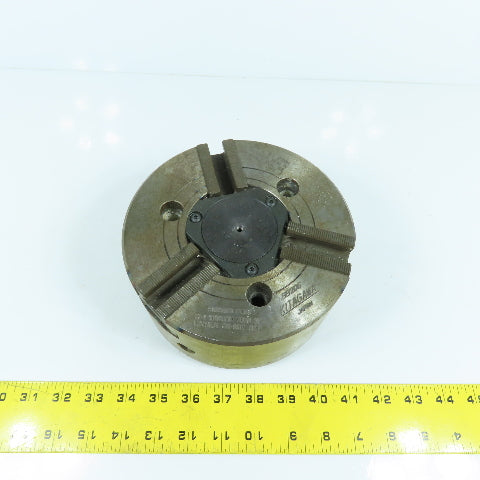 Kitagawa BB206 170mm Standard 3-Jaw Lathe Power Chuck 20kN Draw Max 6000RPM