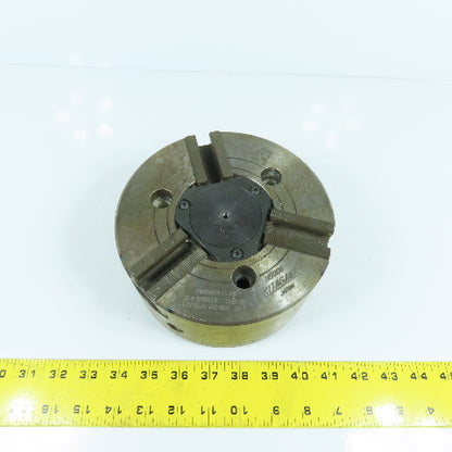 Kitagawa BB206 170mm Standard 3-Jaw Lathe Power Chuck 20kN Draw Max 6000RPM