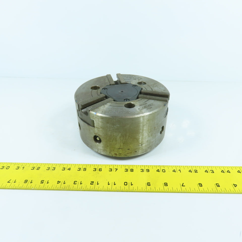 Kitagawa BB206 170mm Standard 3-Jaw Lathe Power Chuck 20kN Draw Max 6000RPM