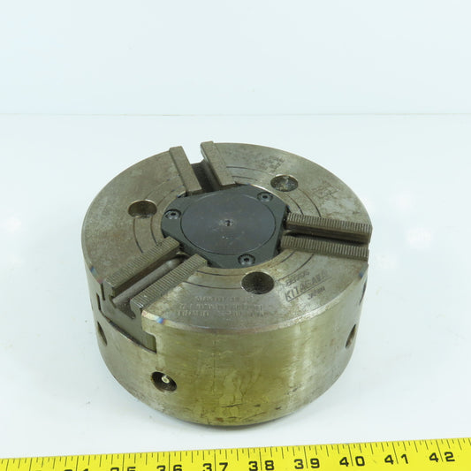 Kitagawa BB206 170mm Standard 3-Jaw Lathe Power Chuck 20kN Draw Max 6000RPM