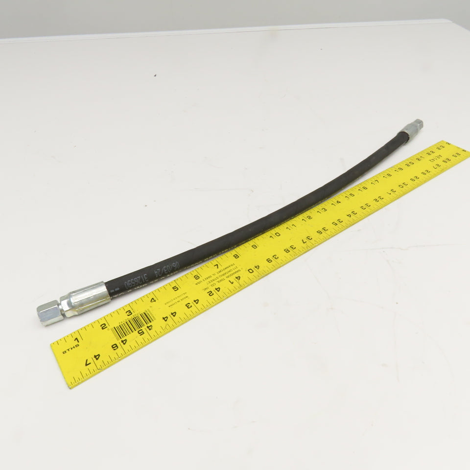 Parker 3/8" (-6) JIC Female Swivel Ends Hose Assembly 5000PSI 24"