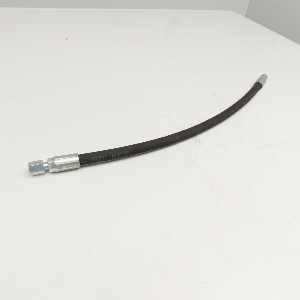 Parker 3/8" (-6) JIC Female Swivel Ends Hose Assembly 5000PSI 24"