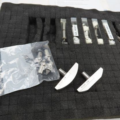 United Tool Supply Unite-A-Matic 8620 Gear Inspection Gauges Kit W/ Case