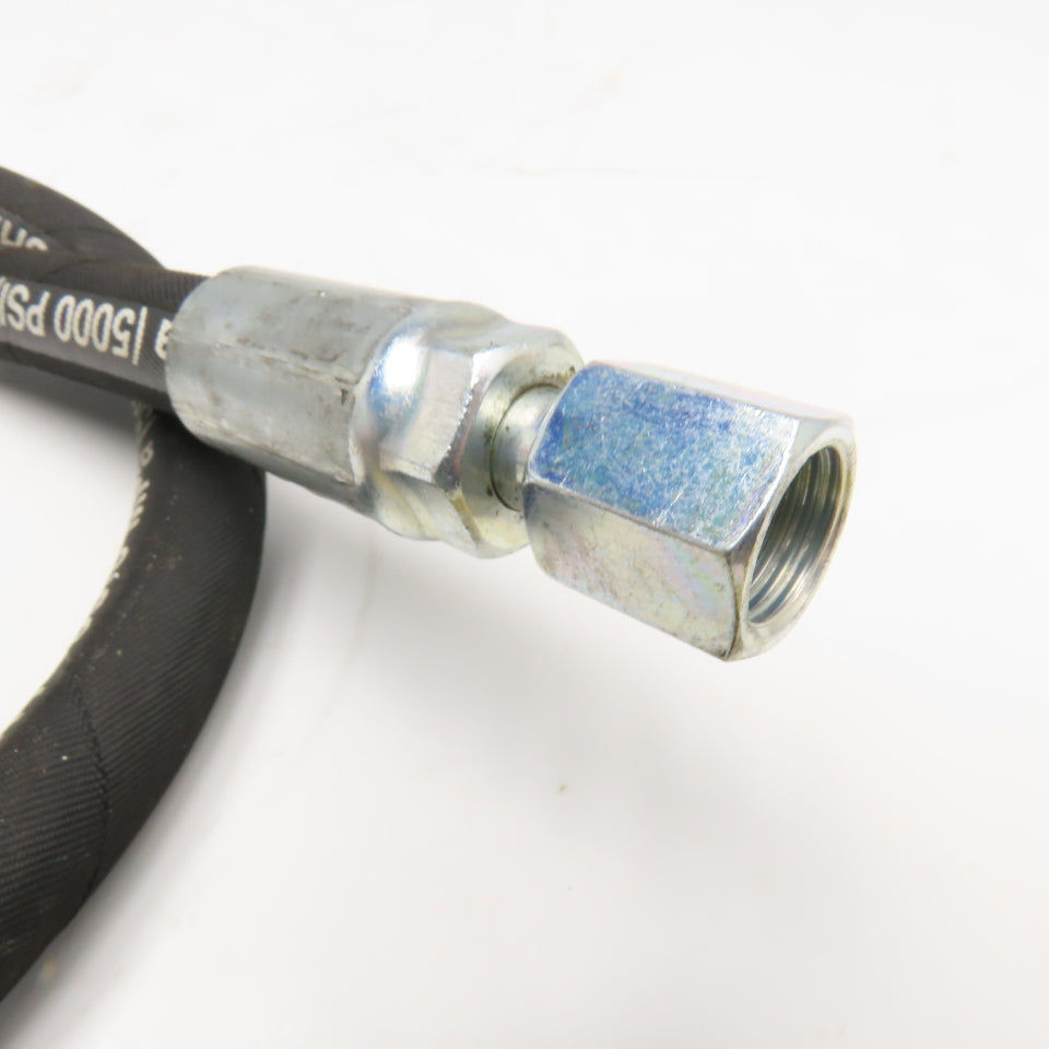 Parker 3/8" (-6) JIC Female Swivel Ends Hose Assembly 5000PSI 39"