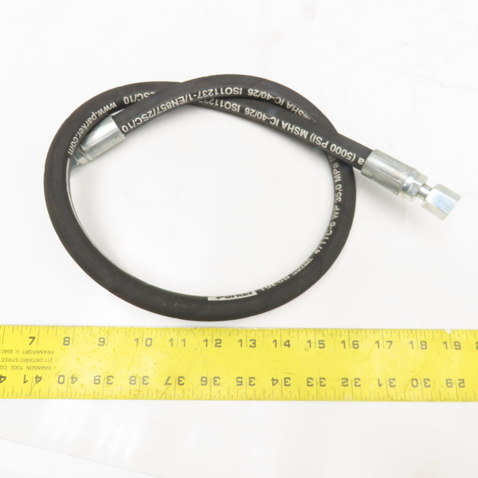 Parker 3/8" (-6) JIC Female Swivel Ends Hose Assembly 5000PSI 39"