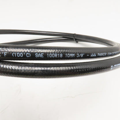 Parker Parflex 3/8" (-6) JIC Female Swivel Ends Hose Assembly 3,045PSI 84"
