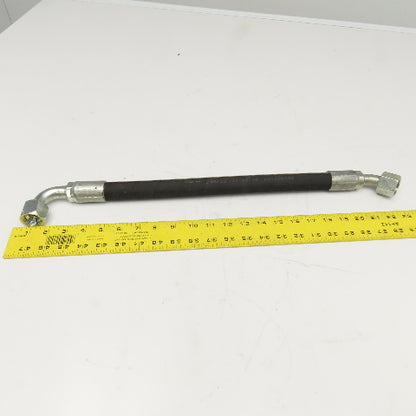 Parker 3/4" (-12) JIC Female Swivel 45° & 90° Elbow Hose Assembly 4000PSI 21"