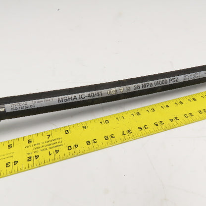 Parker 3/4" (-12) JIC Female Swivel 45° & 90° Elbow Hose Assembly 4000PSI 21"