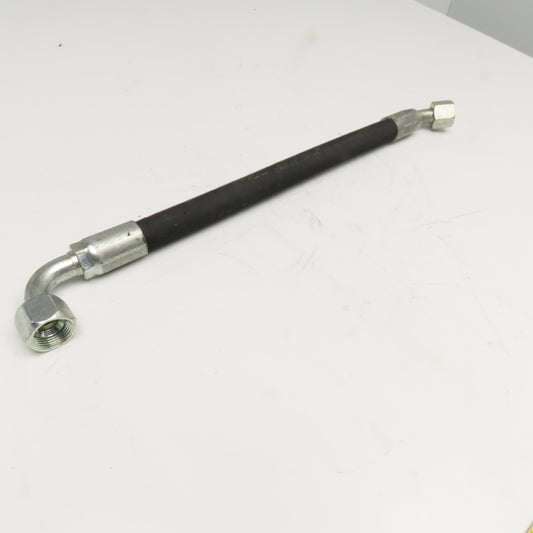 Parker 3/4" (-12) JIC Female Swivel 45° & 90° Elbow Hose Assembly 4000PSI 21"