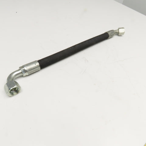 Parker 3/4" (-12) JIC Female Swivel 45° & 90° Elbow Hose Assembly 4000PSI 21"