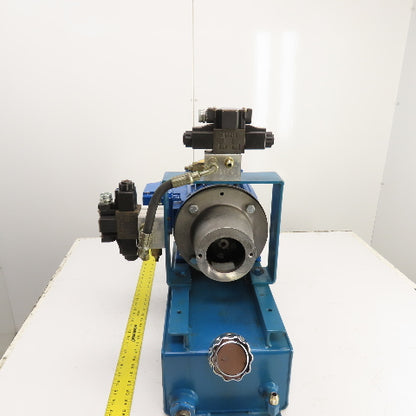 Elektrim 4 Gallon 5HP Hydraulic Power Unit &Valves 230/460V 3PH 1735RPM (NO PUMP