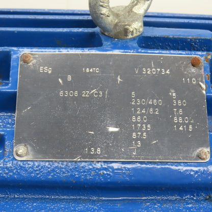 Elektrim 4 Gallon 5HP Hydraulic Power Unit &Valves 230/460V 3PH 1735RPM (NO PUMP