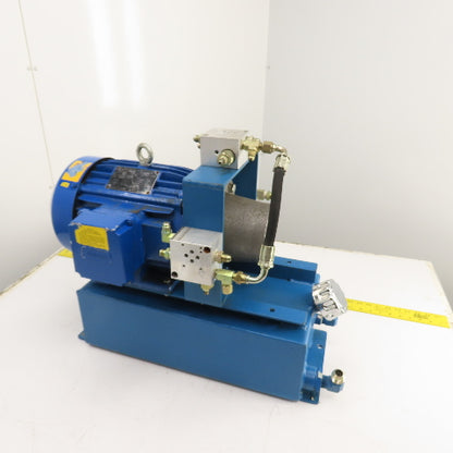 Elektrim 4 Gallon 5HP Hydraulic Power Unit 230/460V 3PH 1735RPM (NO PUMP)
