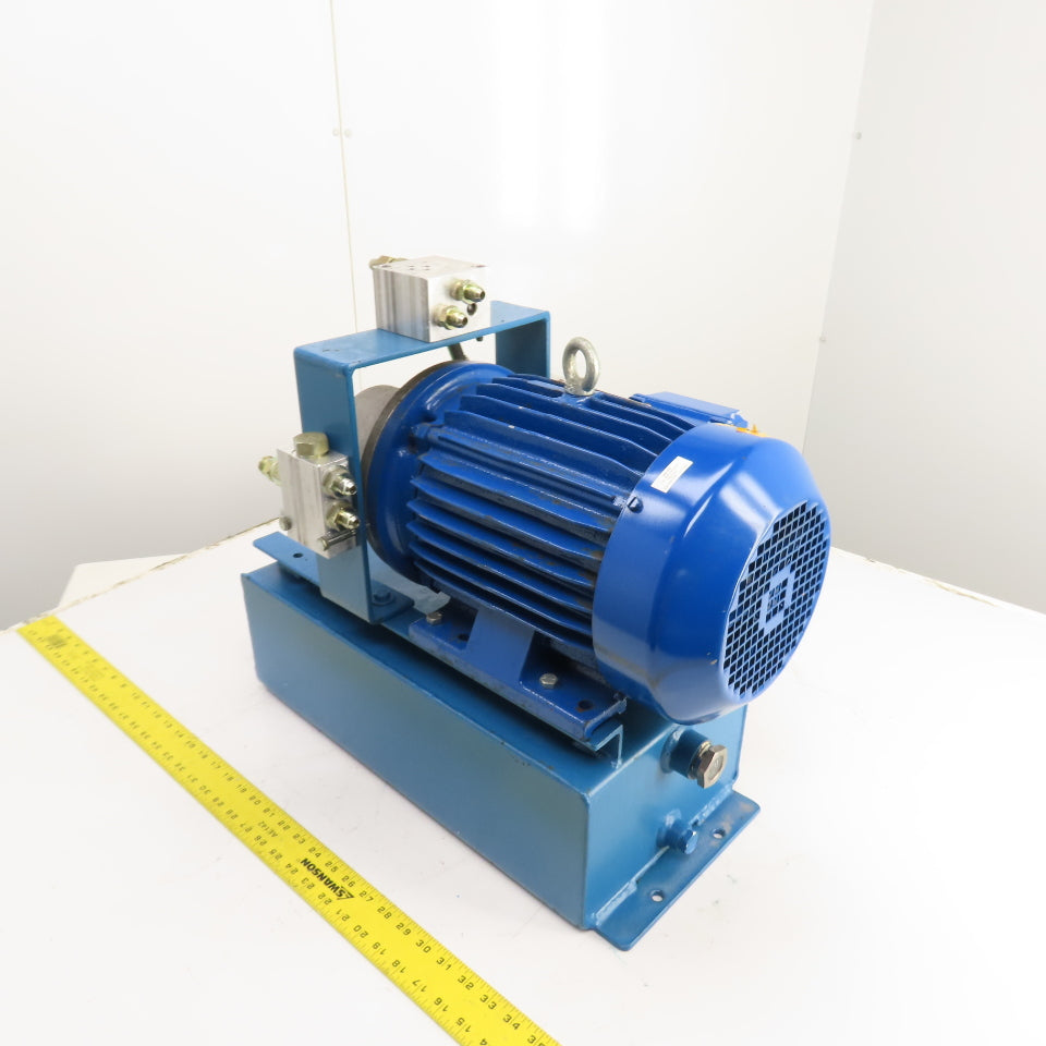 Elektrim 4 Gallon 5HP Hydraulic Power Unit 230/460V 3PH 1735RPM (NO PUMP)
