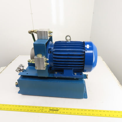 Elektrim 4 Gallon 5HP Hydraulic Power Unit 230/460V 3PH 1735RPM (NO PUMP)