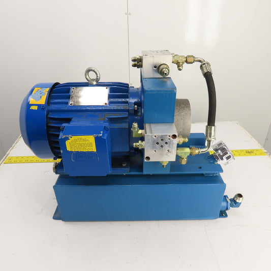 Elektrim 4 Gallon 5HP Hydraulic Power Unit 230/460V 3PH 1735RPM (NO PUMP)