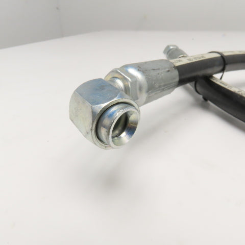 Parker 1/2" (-8) JIC Female Swivel Straight x 90° Ends Hose Assembly 3000PSI 40"