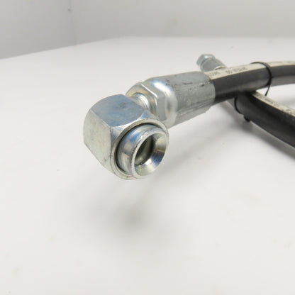 Parker 1/2" (-8) JIC Female Swivel Straight x 90° Ends Hose Assembly 3000PSI 40"