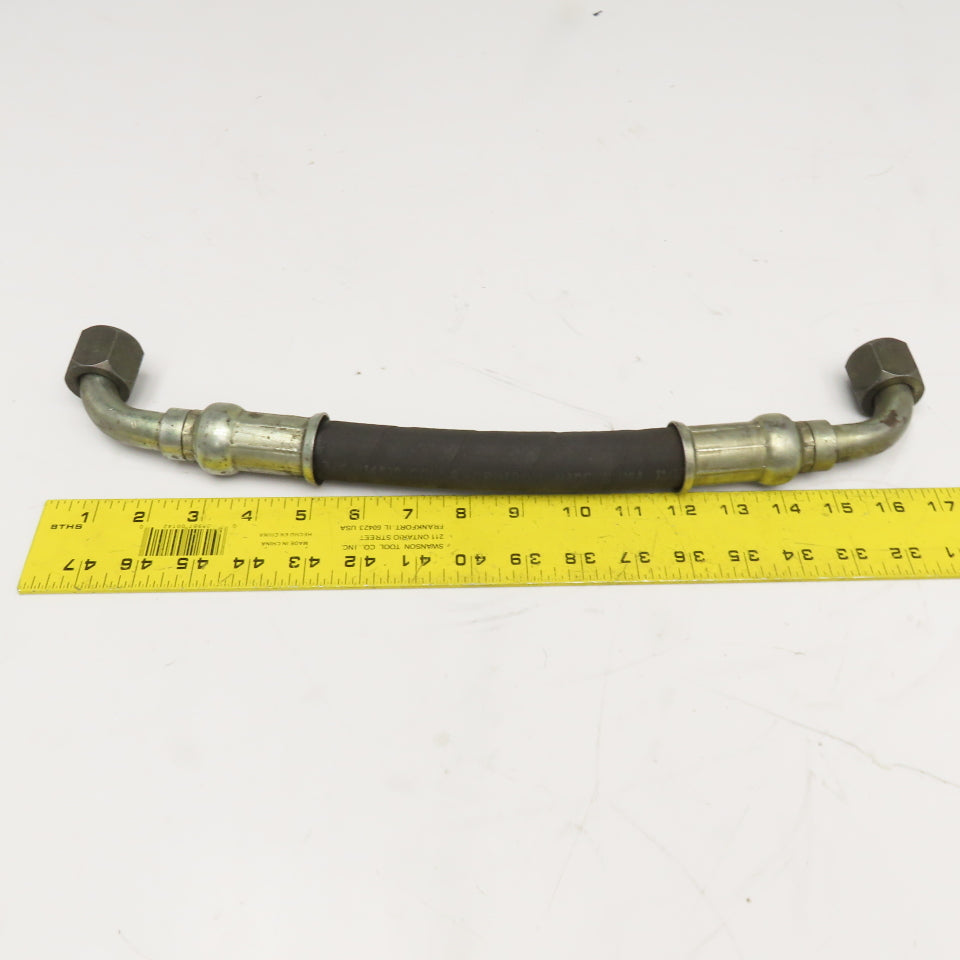 3/4" (-12) JIC Female Swivel 90° Elbows Hose Assembly 16"